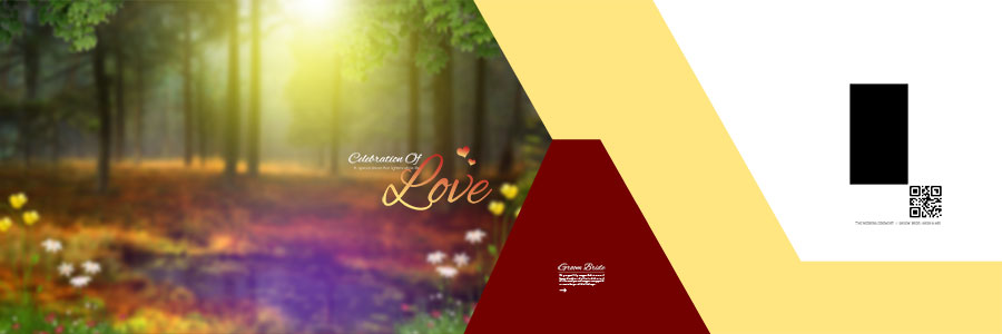 Modern Pre-Wedding Album 12x36 PSD Backgrounds