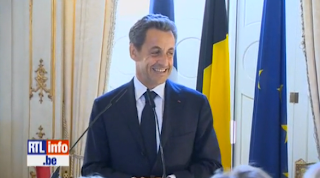 NICOLAS SARKOZY :  JE NE RESTE PAS EN BELGIQUE 