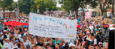 8 mil na Marcha para Jesus venezuelana