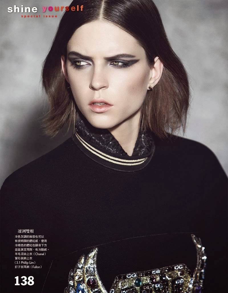 Magazine Photoshoot : Kel Markey Photoshoot For Yossi Michaeli Vogue Magazine Taiwan 2014 Issue 