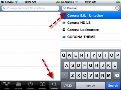 Search Corona In Cydia.png