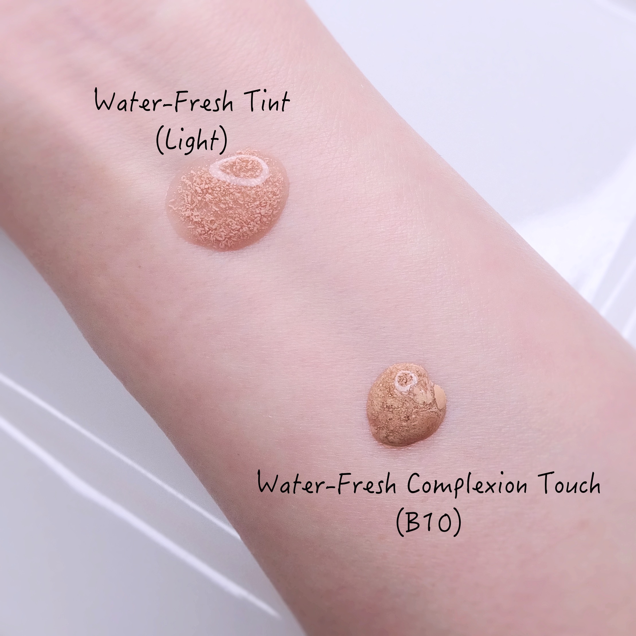 Top 80+ imagen chanel water fresh complexion touch swatches