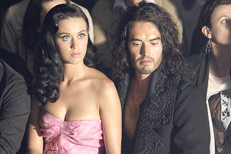Katy Perry fiance comedia Russel Brand got himself in trouble yesterday