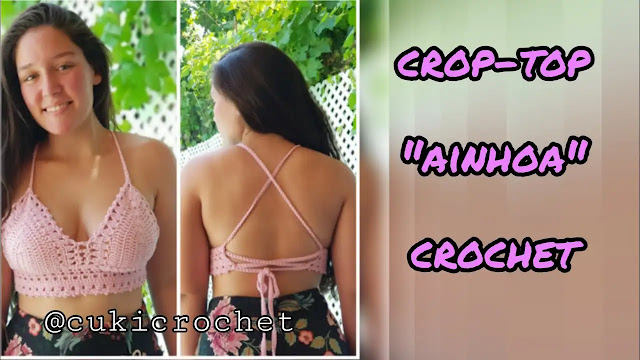 Crop-Top Ainhoa a crochet