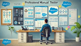 How to do a Manual Test on salesforce functional testing?