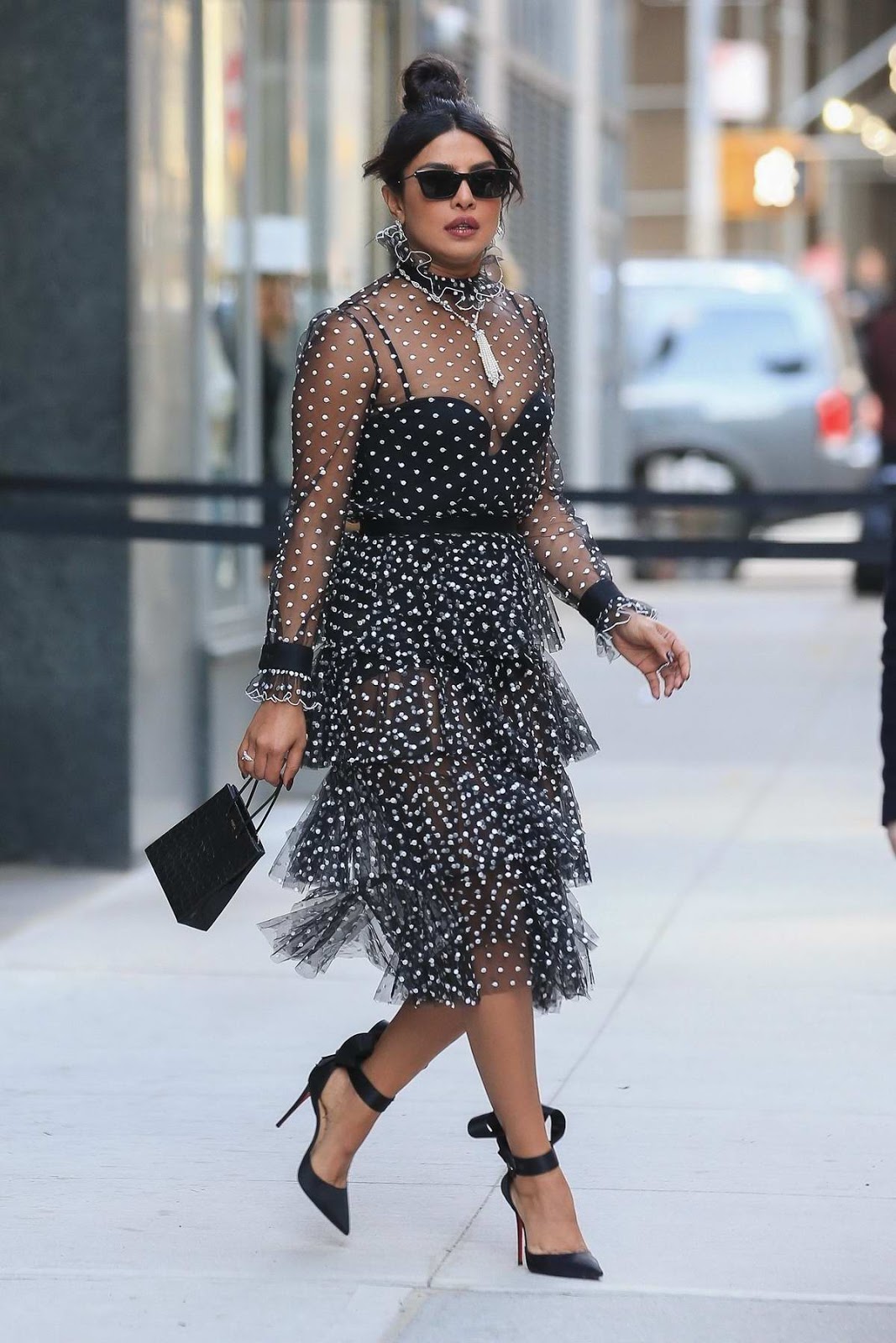 Priyanka Chopra the latest photos of celebrity high street fashion