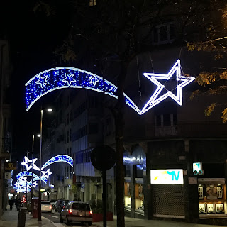 Iluminación navideña: estrellas de Belén