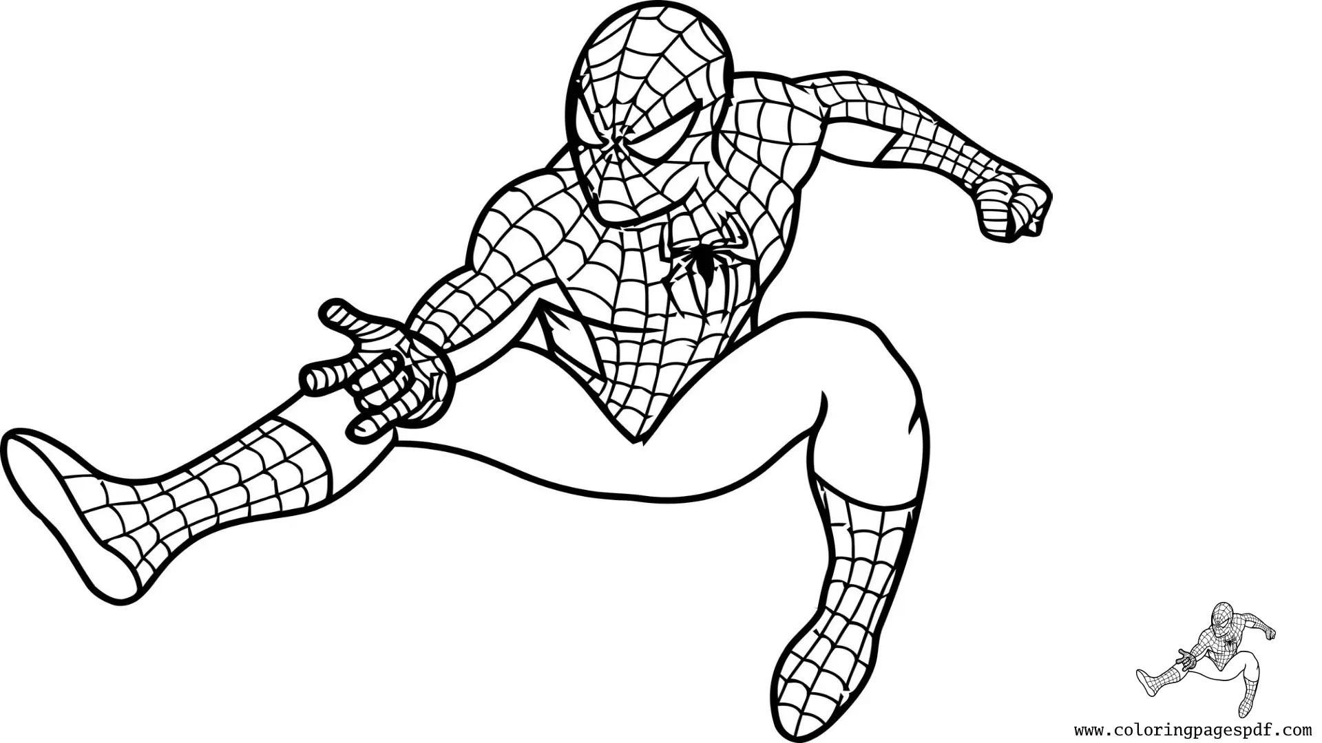 Amazing Spiderman Coloring Pages