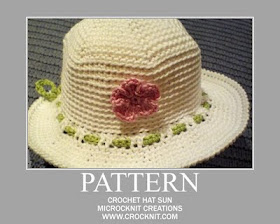 crochet patterns, how to crochet, sun hats, summer hats, baby hats,