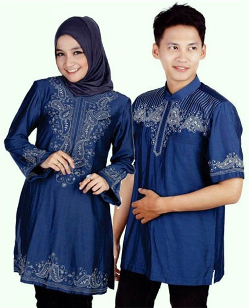 21 Model Baju  Muslim Couple  Modern Terbaru  2019 2019