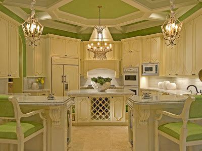 cocina color verde