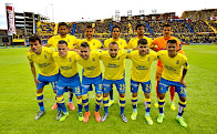 U. D. LAS PALMAS - Las Palmas, Gran Canaria, España - Temporada 2015-16 - Willian José, Javi Castellano, Culio, Aythami y Javi Varas; Garrido, Roque, Momo, El Zhar, Tana y Jonathan Viera - U. D. LAS PALMAS 1 (William José) F. C. BARCELONA 2 (Luis Suárez. Neymar) - 20/02/2016 - Liga de 1ª División, jornada 25 - Las Palmas de Gran Canaria, estadio de Gran Canaria