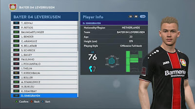 PES 2017 Option File PTE Patch 6.5.3 / 6.5.4 Update 18 June 2019 by BSWMod