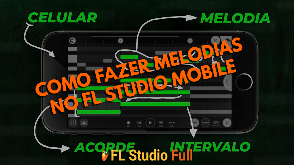 Como Fazer Melodias no FL Studio Mobile - Tutorial em Português