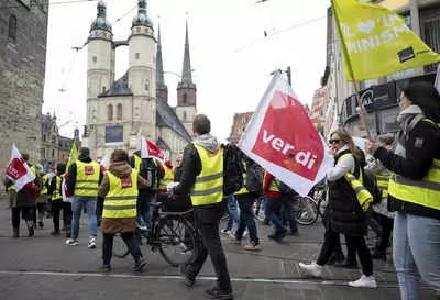 Millions of Germans face transport disruption in cost-of-living mega-strike