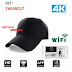 GORRA ESPIA CON CAMARA WIFI 4K AUDIO Y VIDEO WIFI PUEDE VER EN VIVO