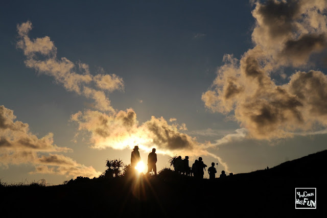 蘭嶼 青青草原 夕陽日落 Sunset Lanyu, Taitung Taiwan