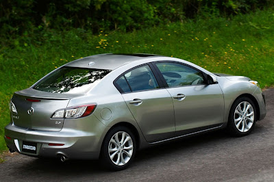 2010 Mazda3 4-door Sedan Rear Side