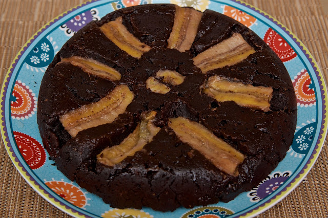 Gâteau Cacao et Banane - Cocoa - Banana - Cake - food - cuisine - cooking - dessert - chocolate - chocolat - banane