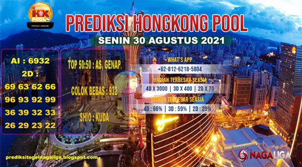 PREDIKSI HONGKONG   SENIN 30 AGUSTUS 2021