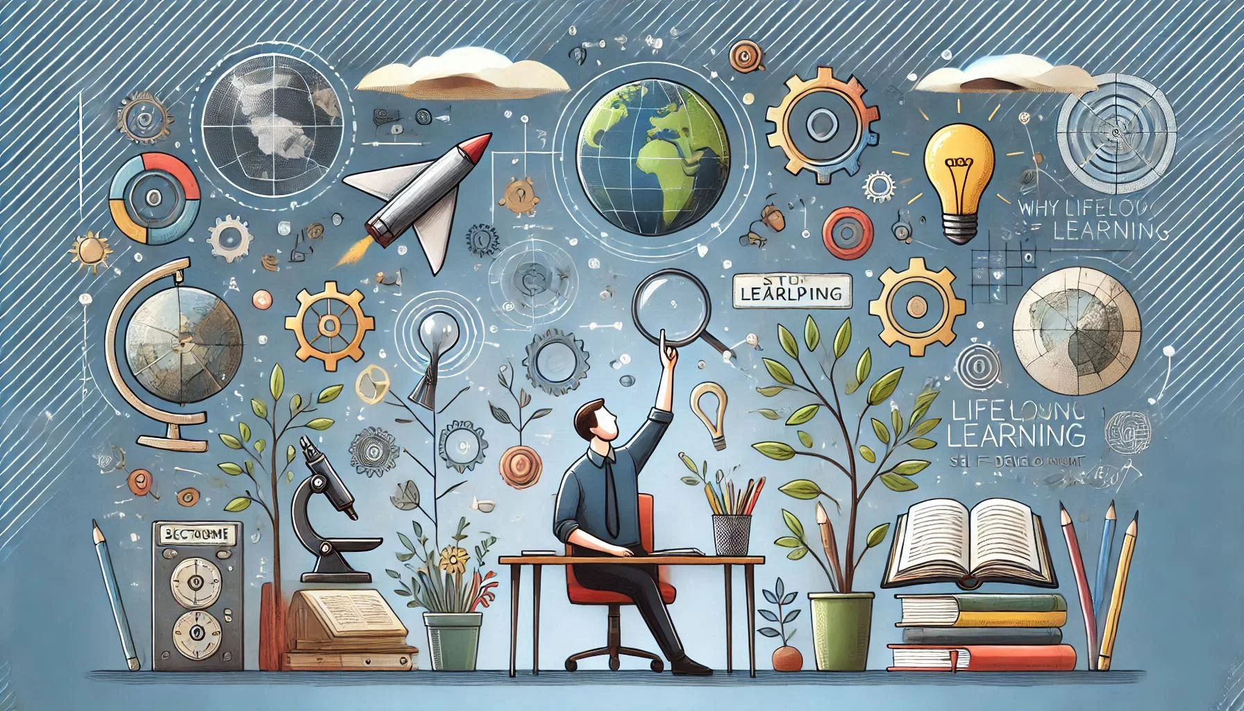 Why Lifelong Learning is Key to Self-Development