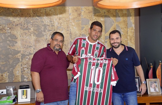 Primeiro reforço! Fluminense acerta o retorno do meia Diego Souza às Laranjeiras