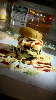 Burger bakar, burger bakar melaka, burger bakar bukit beruang, burger bakar mmu, Burger Bakar Dahsyat @Bukit Beruang Melaka