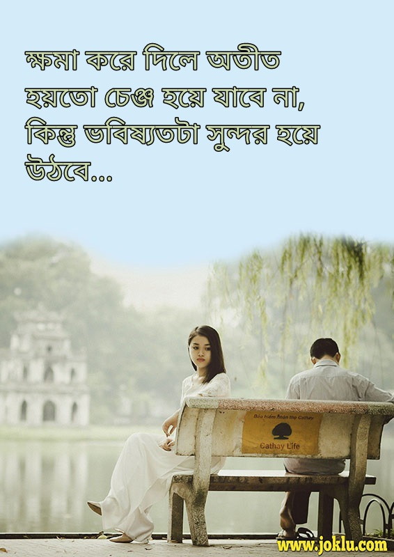 Beautiful future sorry message in Bengali