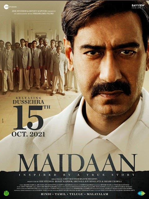 First Look Of Ajay Devgn Upcoming Film Maidaan  Release Date,Cast,Director