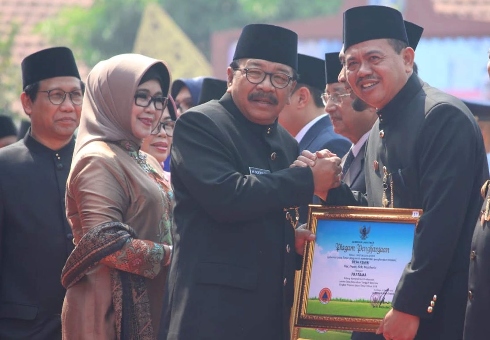 Upacara Hari Jadi Provinsi Jawa Timur Ke 73 Tahun 2018