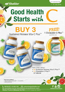 Promosi Julai 2019 - Vitamin C