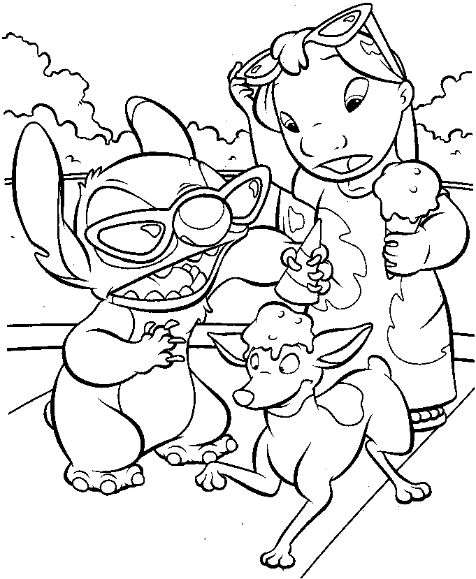 Download lilo and stitch coloring pages - Free Coloring Pages Printables for Kids