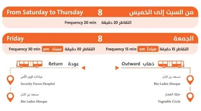 ROUTE 8 OF JEDDAH LOCAL BUS SERVICE