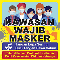 Free Desain Banner Wajib Pakai Masker