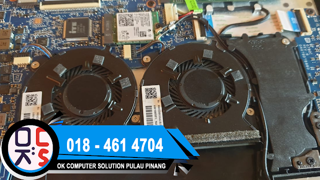 SOLVED : KEDAI LAPTOP KEPALA BATAS | HP PAVILION 15-AC127TU | OVERHEATING , AUTO OFF AFTER 30 MINUTES | INTERNAL CLEANING & THERMAL PASTE REPLACEMENT