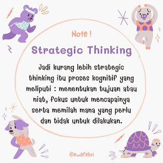 Strategic thinking adalah