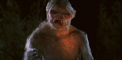 "Bad Moon" werewolf movie transformation scene