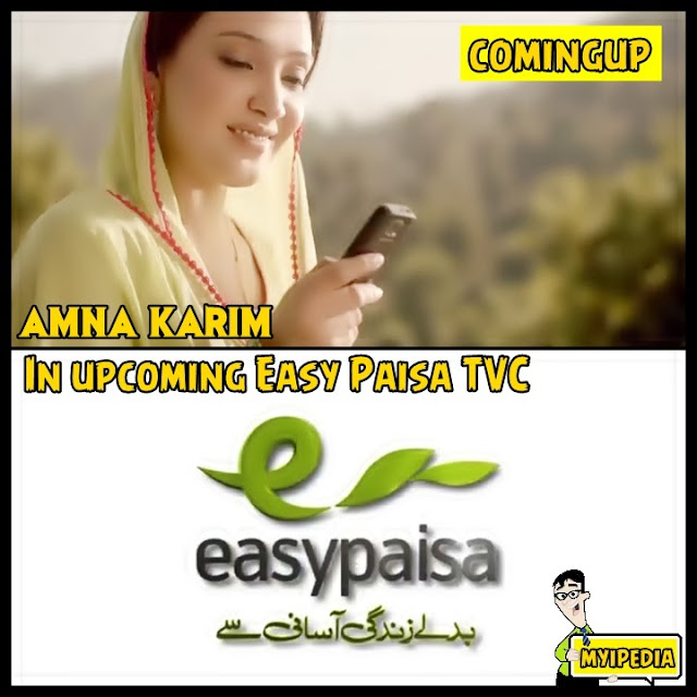 Amna Karim in easy paisa