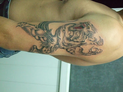 bow tattoo on back of neck. ow tattoo on ack of neck. Tag : 3d tattoo, lower ack