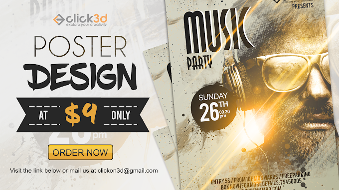 Poster Design at Just $9