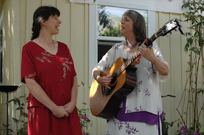 Laurie and Terri singing