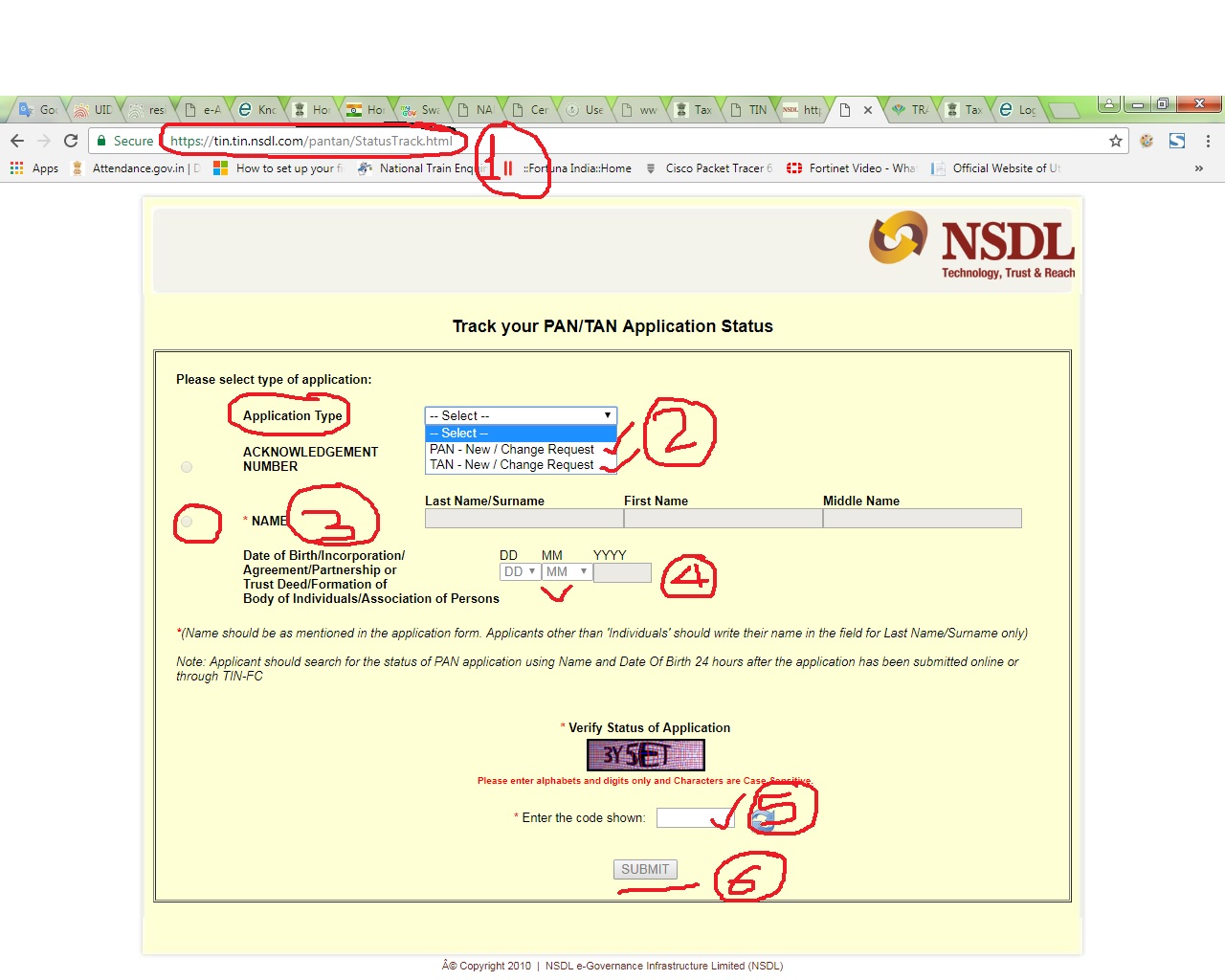 How To Find Pan Card Number Track Your Pan Tan Application Status Https Onlinehindisuvidha Blogspot Com