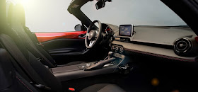Interior view of 2016 Mazda MX-5