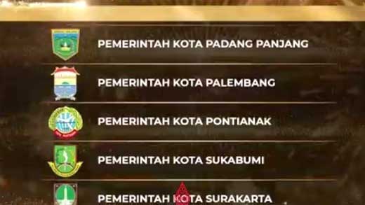 Pemko Padang Panjang Borong Tiga Penghargaan di BKN Award 2022