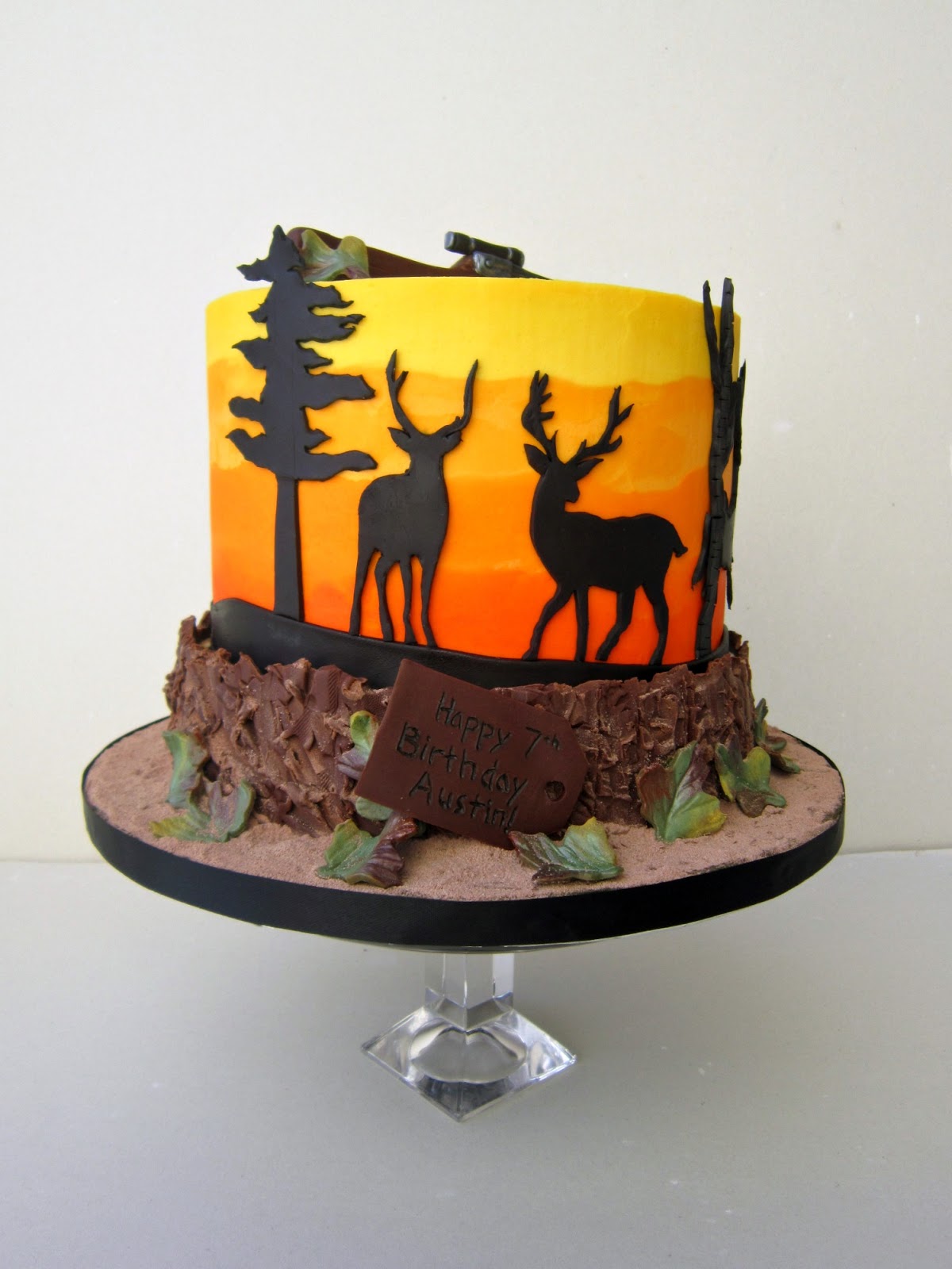 Deer Hunting Cake Topper Smash Cake Topper Hunter Cake Topper Deer