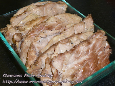 Beef Tapa Curing Procedure