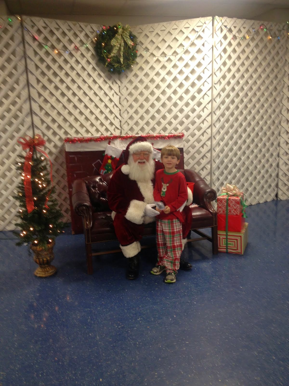 SANTA AND LUKE