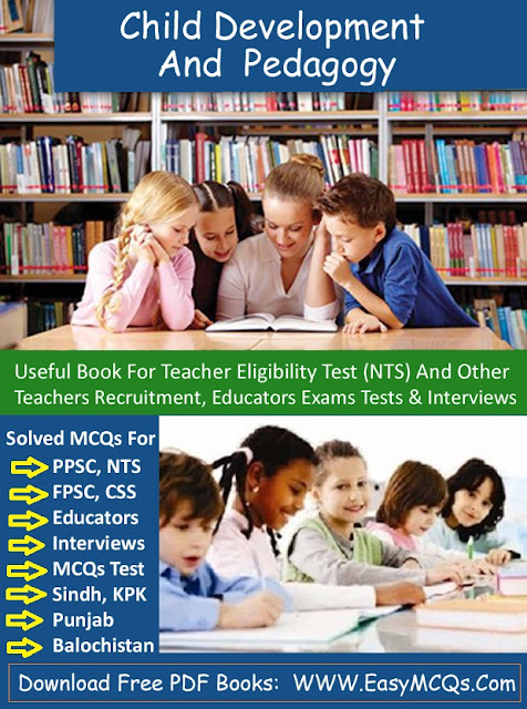 Child Development Edcuation MCQs With Answers PDF Books Download For Educators And Teachers Jobs Interview And Tests