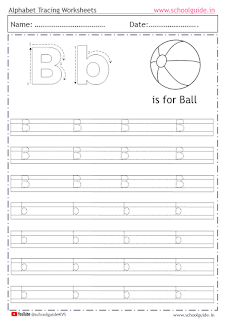 Alphabet Tracing Worksheet