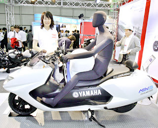 Yamaha's Crotch Air Bag